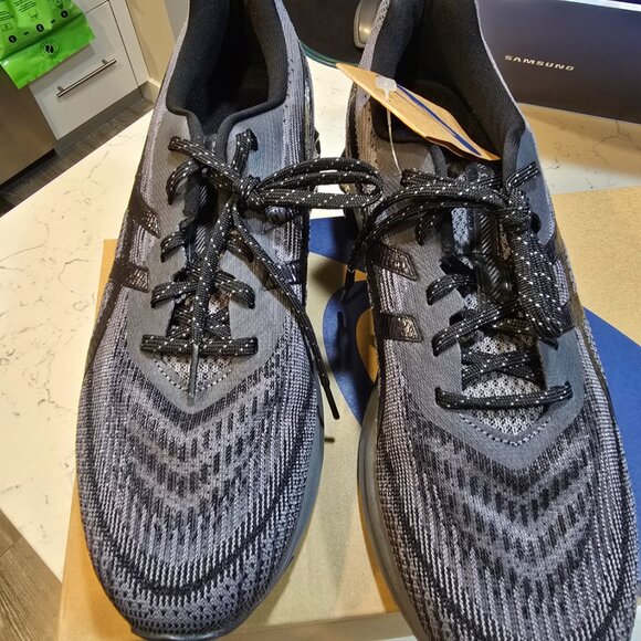 Asics Gel-Quantum 180 VII Running Shoe Sneaker Mens Size 12 CARBON BLACK NEW - Picture 3 of 7